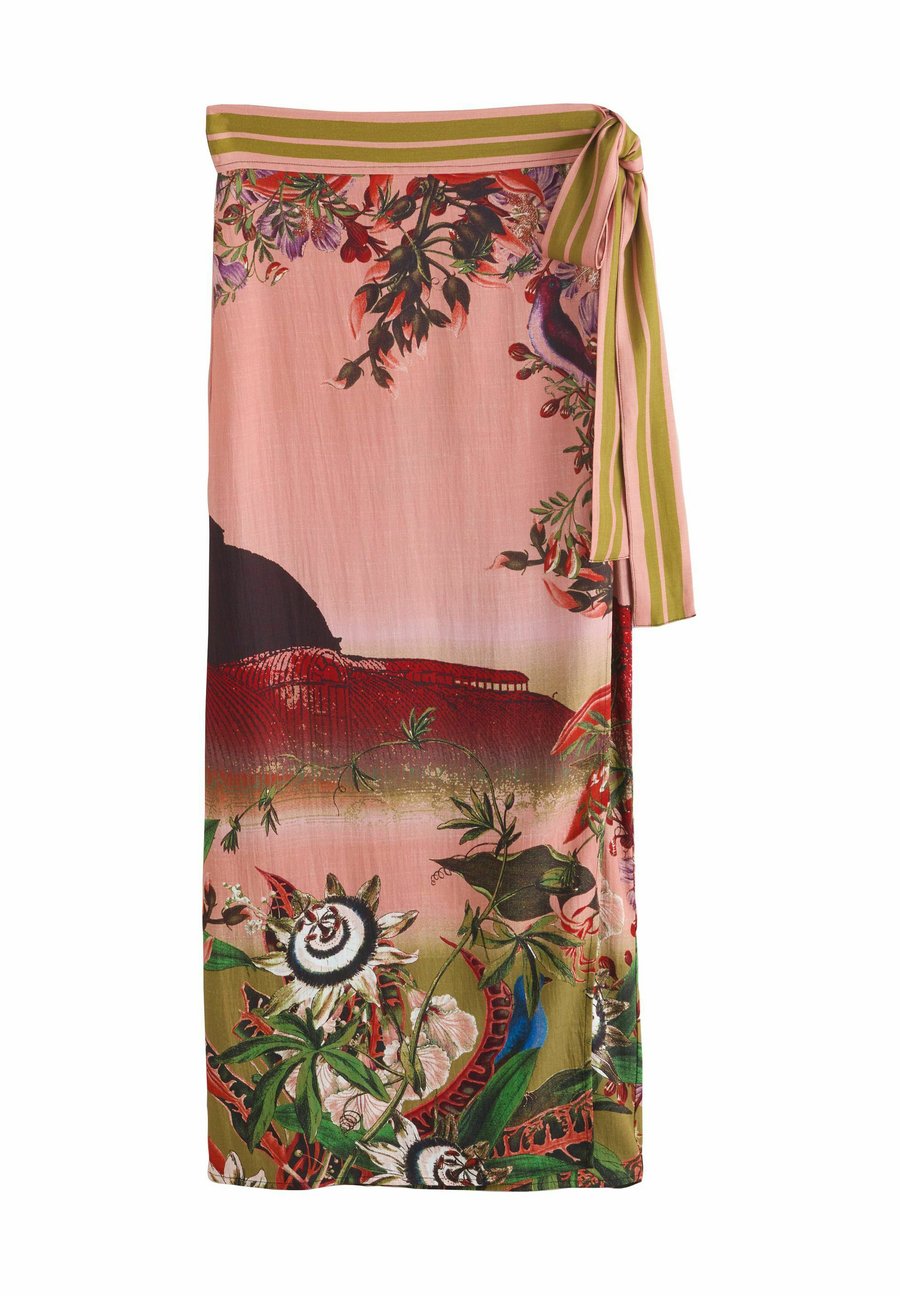 

Юбка Next REGULAR FIT-KEW COLLECTION SARONG, Pink Scenic Floral/Pink