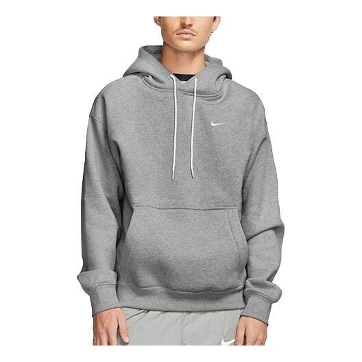 

Толстовка Nike Small Logo Embroidered Gray White Graywhite, белый