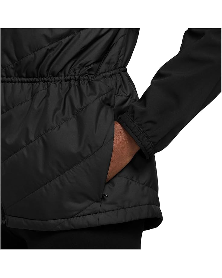 Женская куртка Nike Swift Therma-Fit Synthetic Fill, Black/Reflective Silver — фото 3