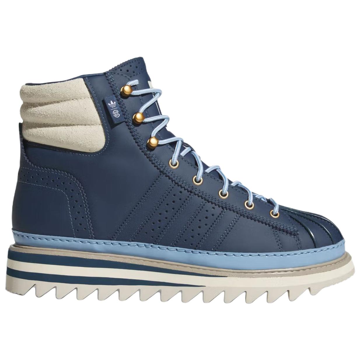 CLOT x Pro Model ботинки Mineral Blue унисекс Adidas Originals, Mineral синий — фото 3
