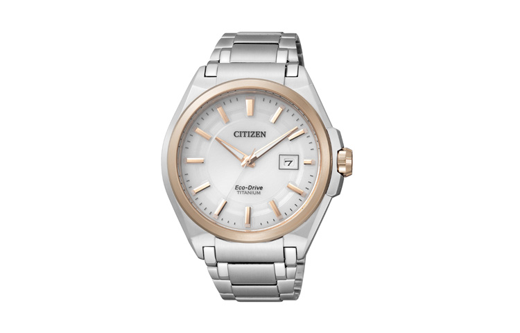 

CITIZEN Часы Solar Quartz Movement Titanium Strap Watch 42mm Men's Watch White Dial, White Dial