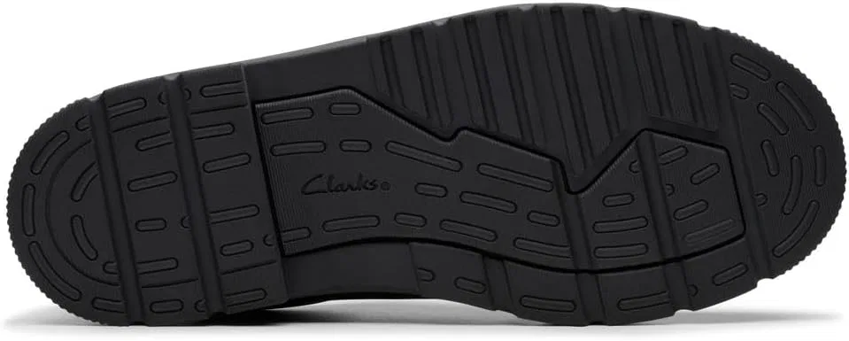 Мужские кроссовки Clarks Lorcam Edge YSHOES, Black (Black Leather) — фото 4
