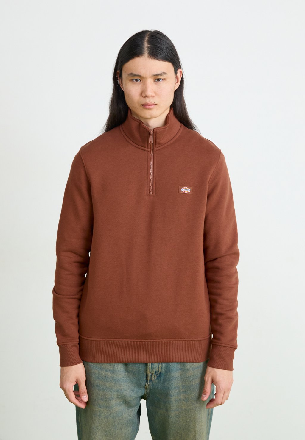 

Толстовка OAKPORT QUARTER ZIP Dickies, коричневый