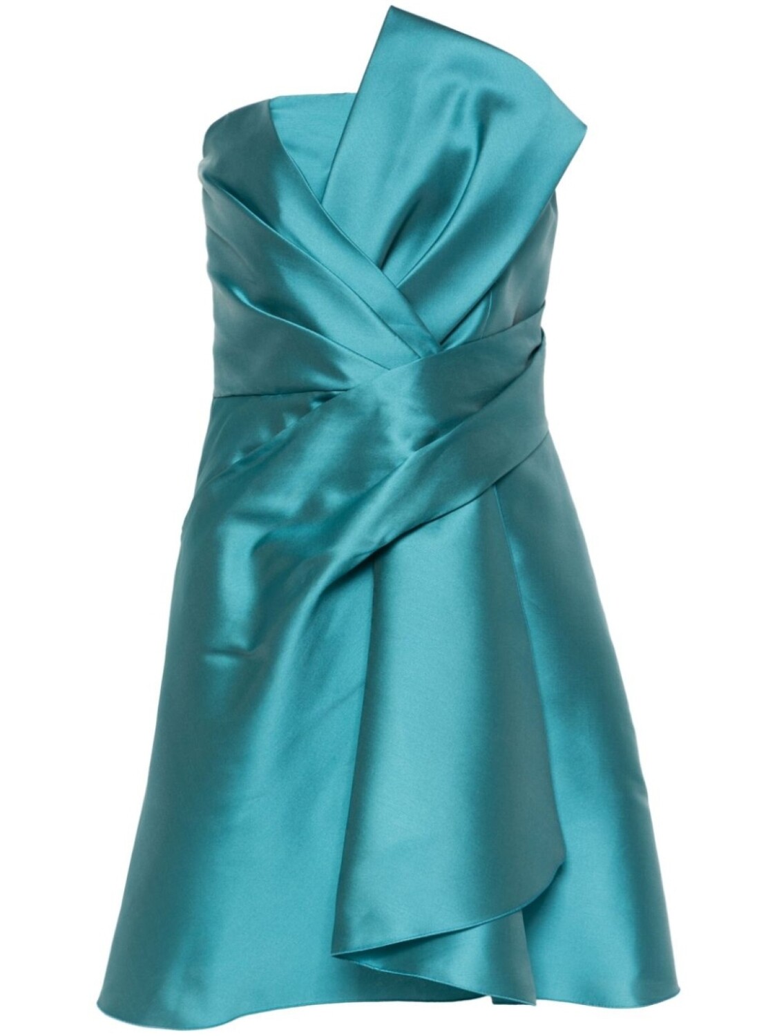 

Alberta Ferretti платье мини Mikado, синий