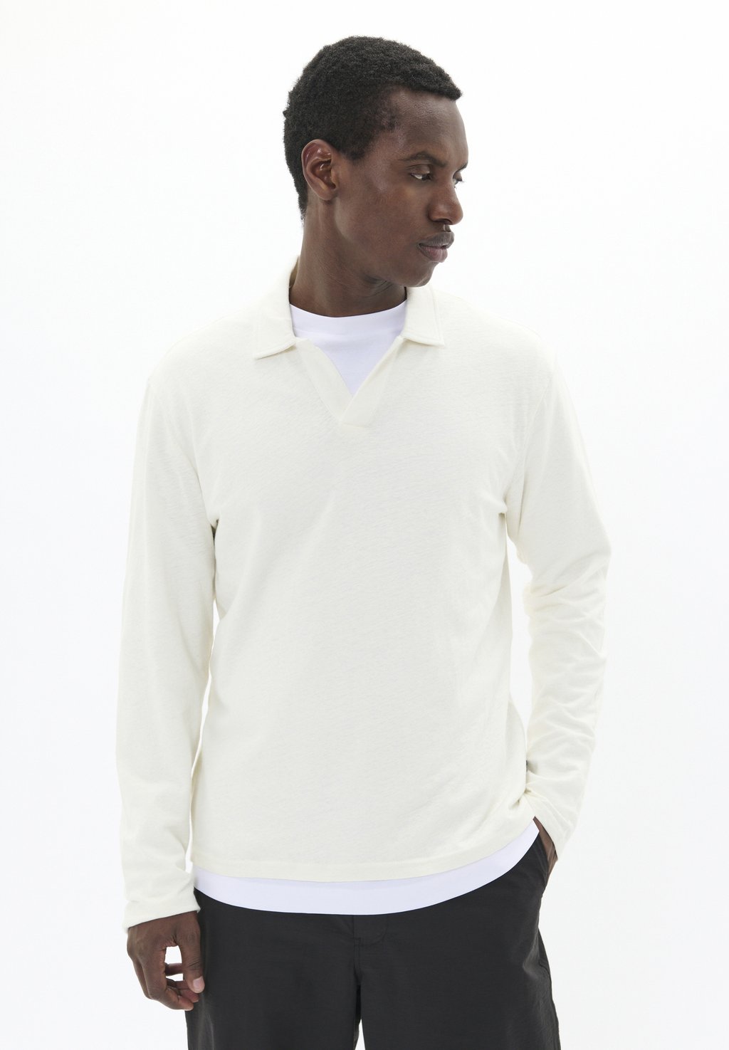 

Лонгслив Polo shirt Matinique, кремовый