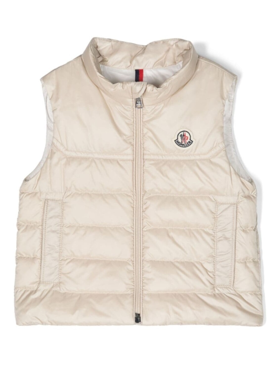 

Moncler Enfant стеганый жилет Camelien, нейтральный цвет