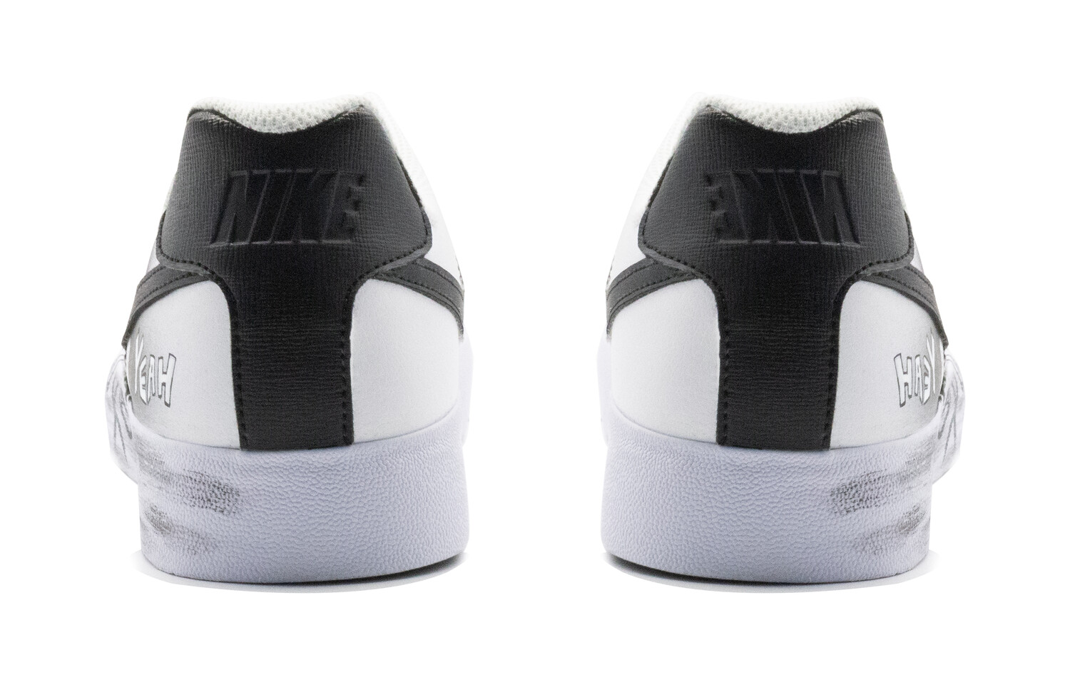 

Кроссовки Nike Court Royale Skateboarding Shoes Unisex Low-top Black/white, черный