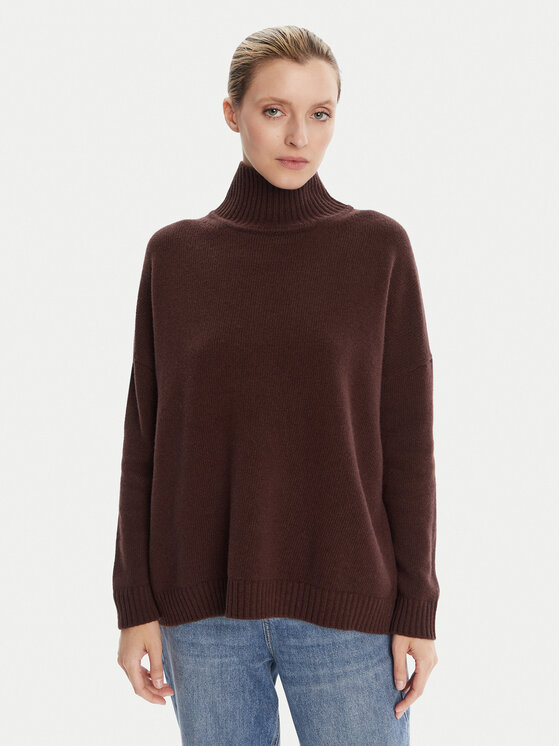 

Водолазка relaxed fit Borgia 2525366112 Weekend Max Mara, коричневый