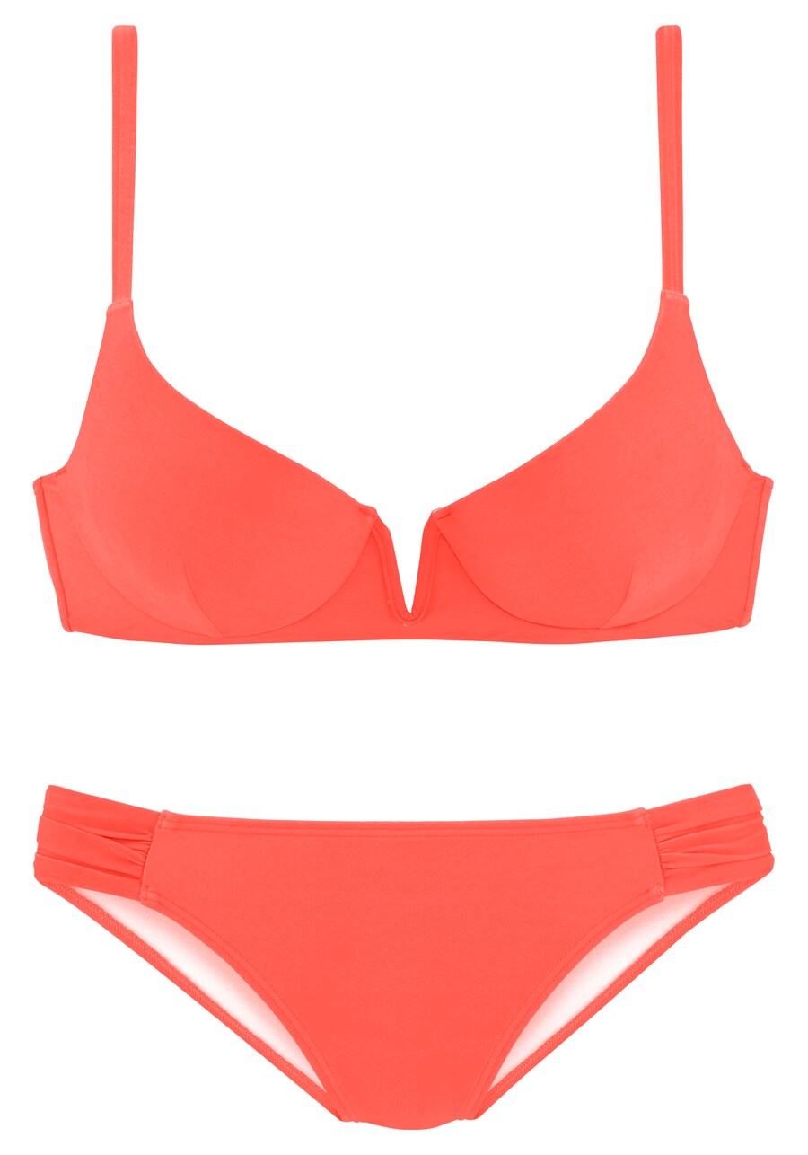 

Бикини на косточках VIVANCE Push-up Bikini, цвет salmon