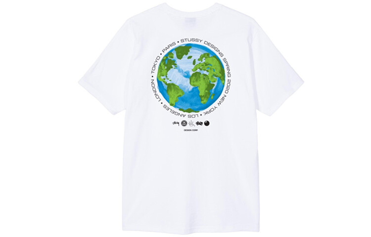 

Футболка мужская белая Stussy, белый