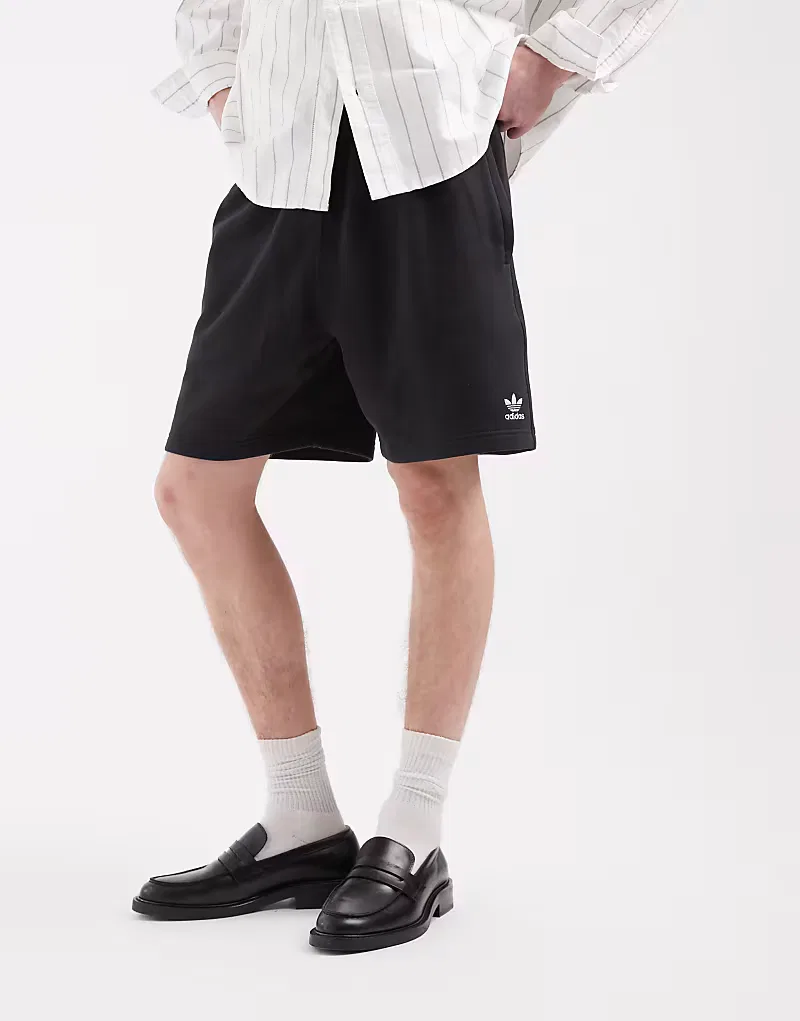 Шорты Adidas Originals Trefoil Essentials, черный — фото 2