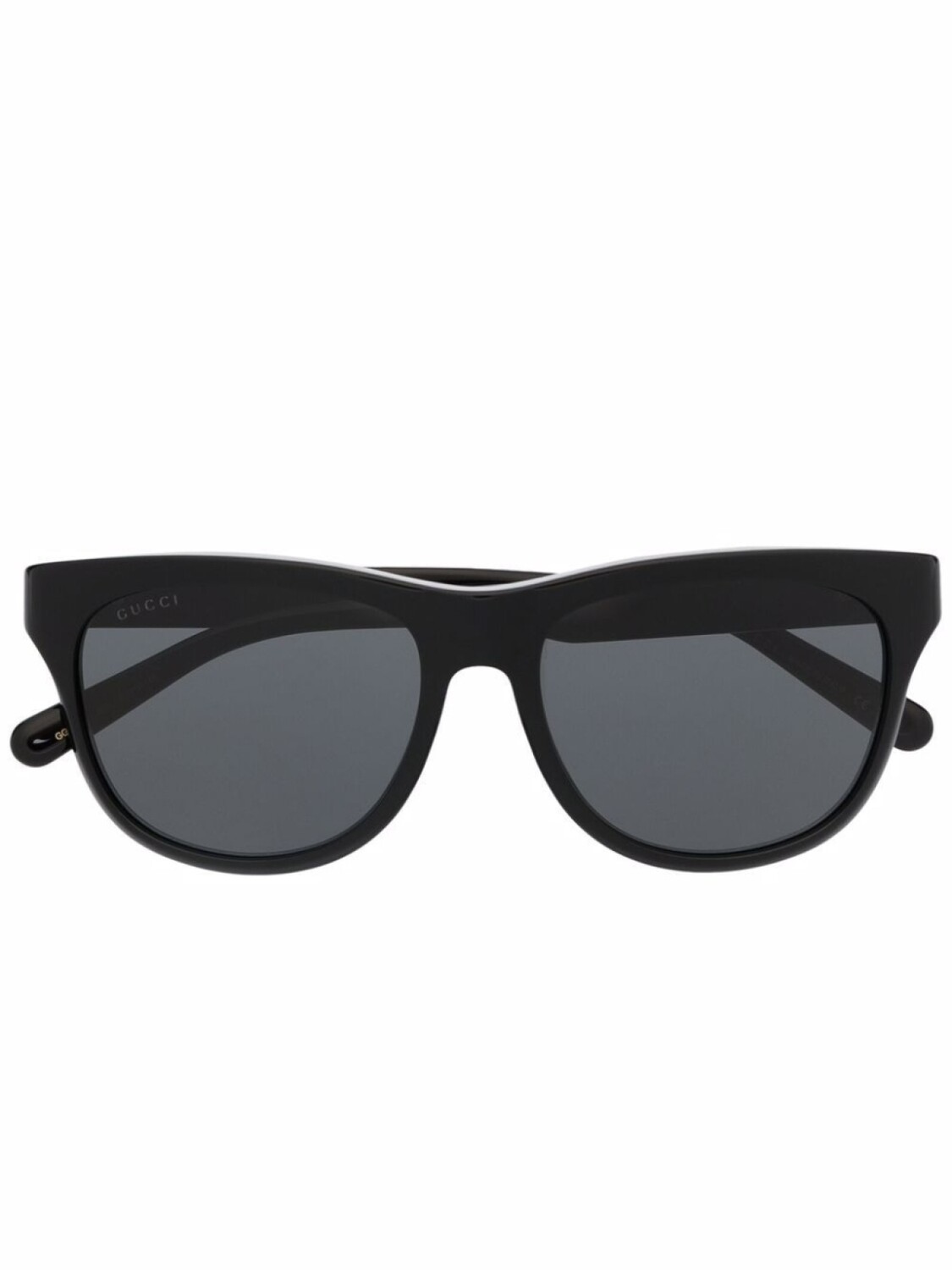 

Gucci Eyewear солнцезащитные очки в квадратной оправе с логотипом, черный