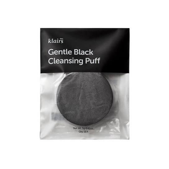 

Спонж для очищения лица Klairs Gentle Black Cleansing Puff