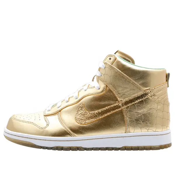 

Кроссовки dunk high premium 'nagoya' Nike, золотой