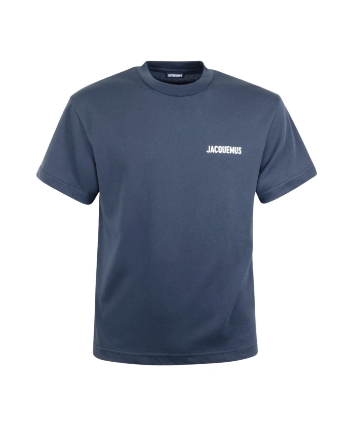 

Классическая футболка с логотипом Jacquemus, синий