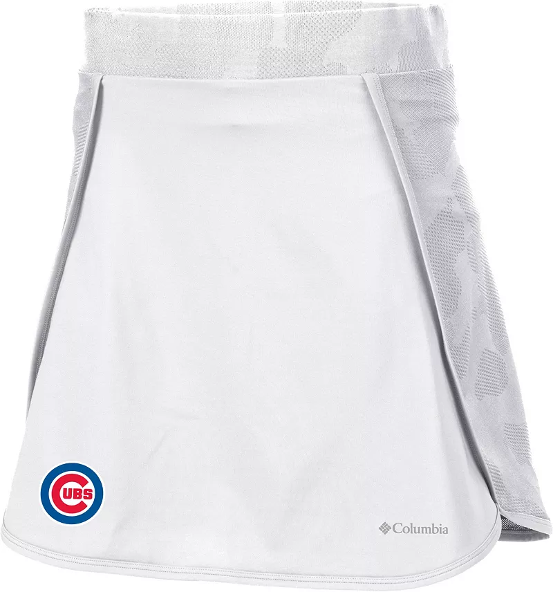 

Женская юбка Columbia Cubs Omni-Wick Up Next, белый