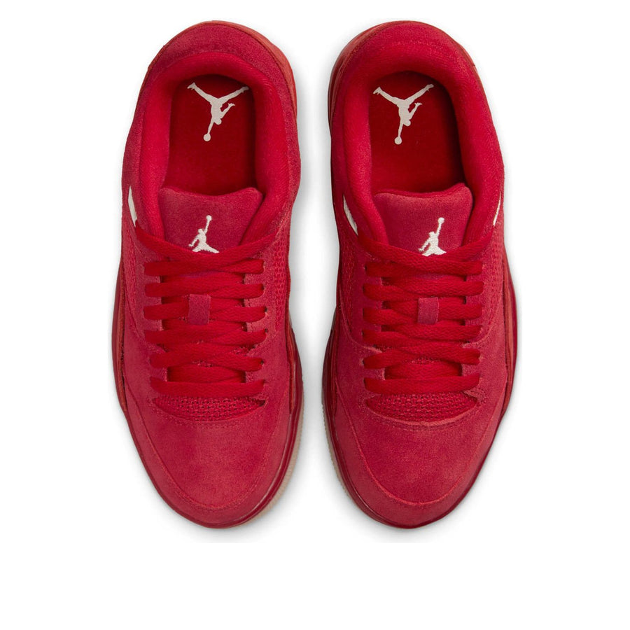 Кроссовки (WMNS) Air Jordan Flight Court 'Varsity Red Muslin Sail', красный — фото 4