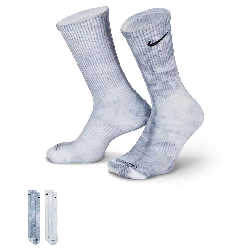 

Носки Nike Everyday Plus с мягкой подкладкой Tie-Dye — 2 шт.