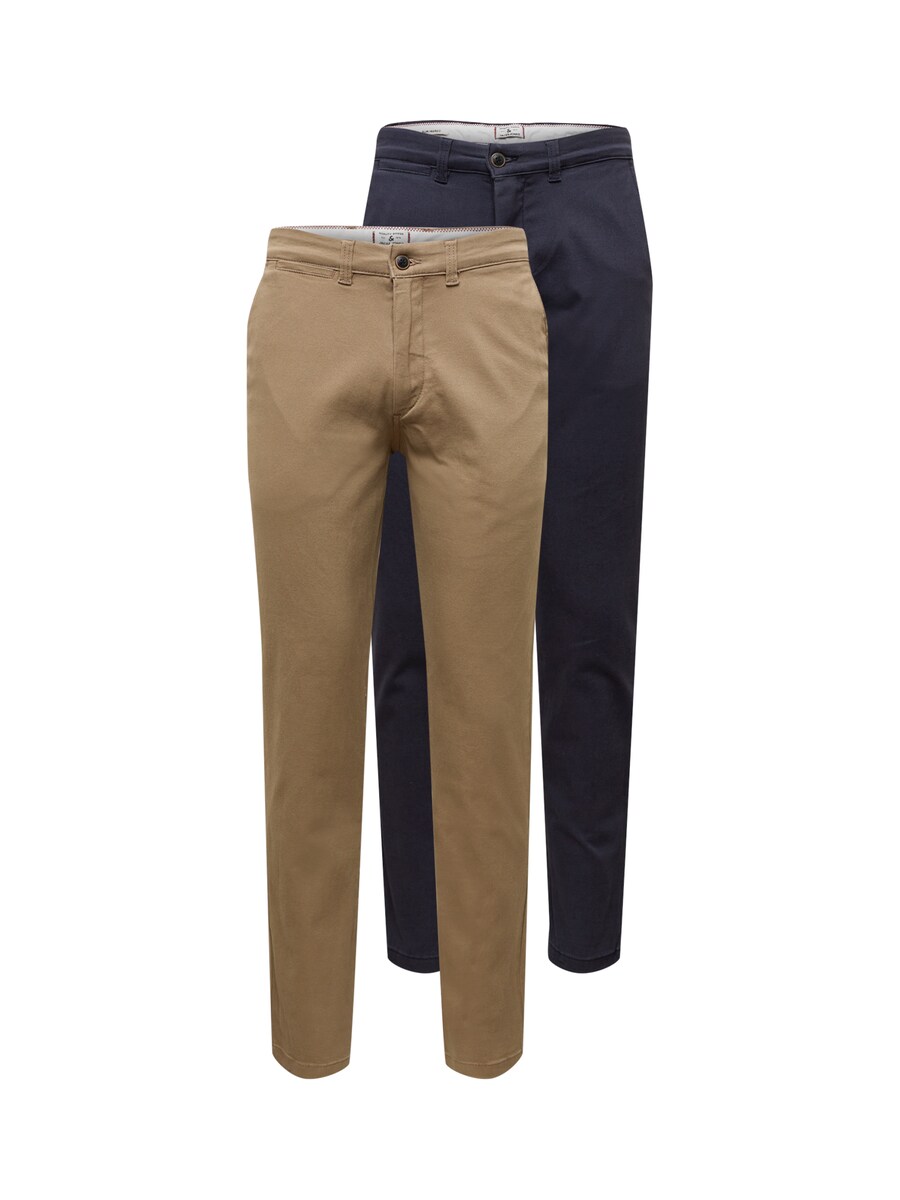 

Брюки чинос JACK & JONES Slim fit Chino Pants JJIMacro JJDave, цвет beige/dark blue