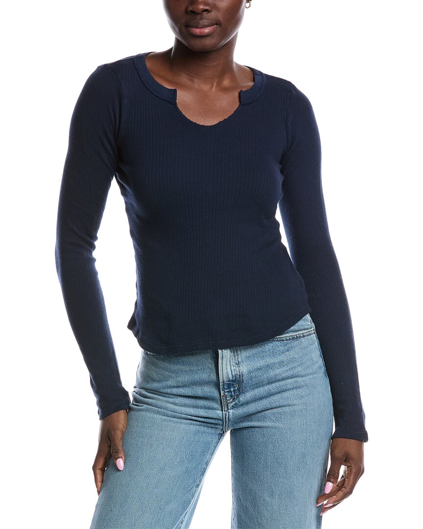 

Project Social T The Comeback Топ с вырезом-капелькой, синий