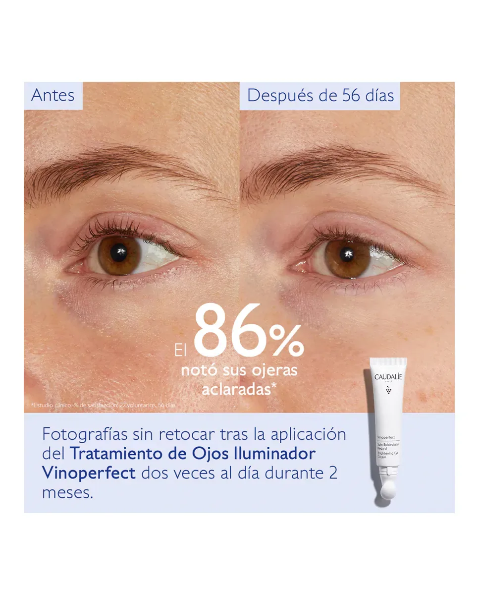 Осветляющий уход для глаз Vinoperfect 15 мл Caudalie — фото 4