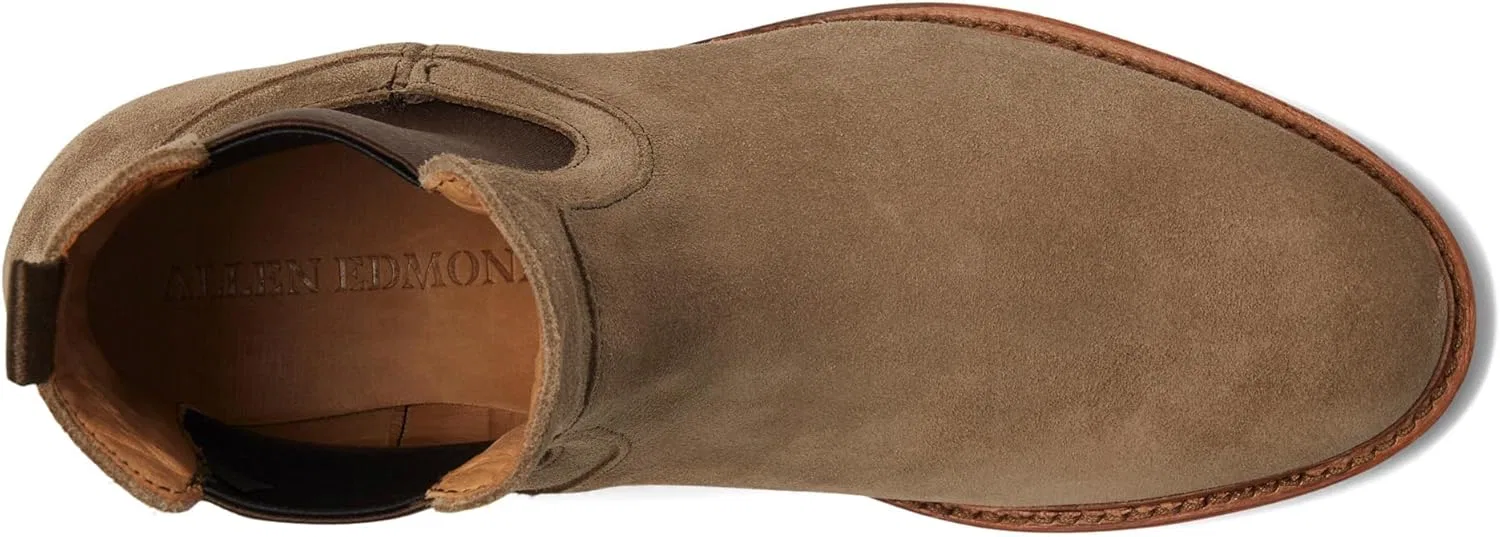 Ботинки челси Allen Edmonds, светло-коричневая замша — фото 2