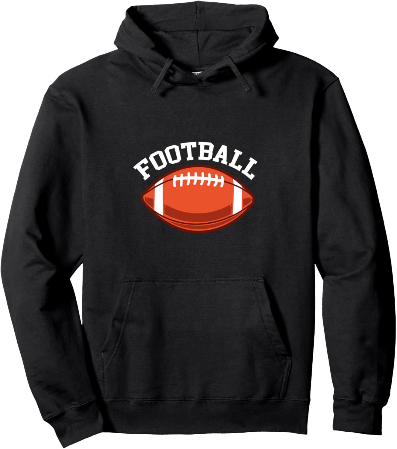 

Сезон американского футбола, худи с надписью «Американский футбол» American Football Designs, черный
