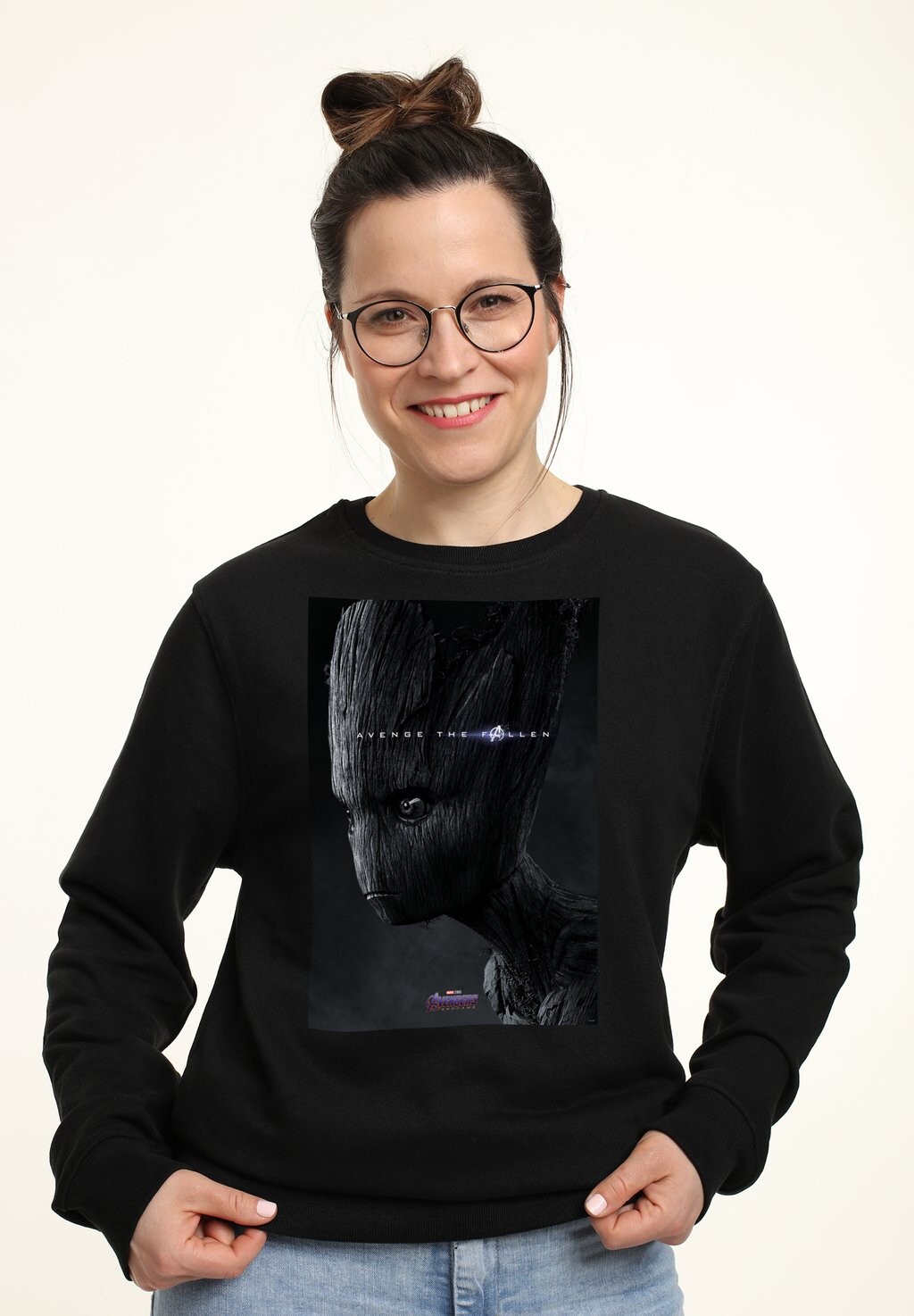 

Толстовка AVENGERS: ENDGAME GROOT AVENGE Marvel, черный