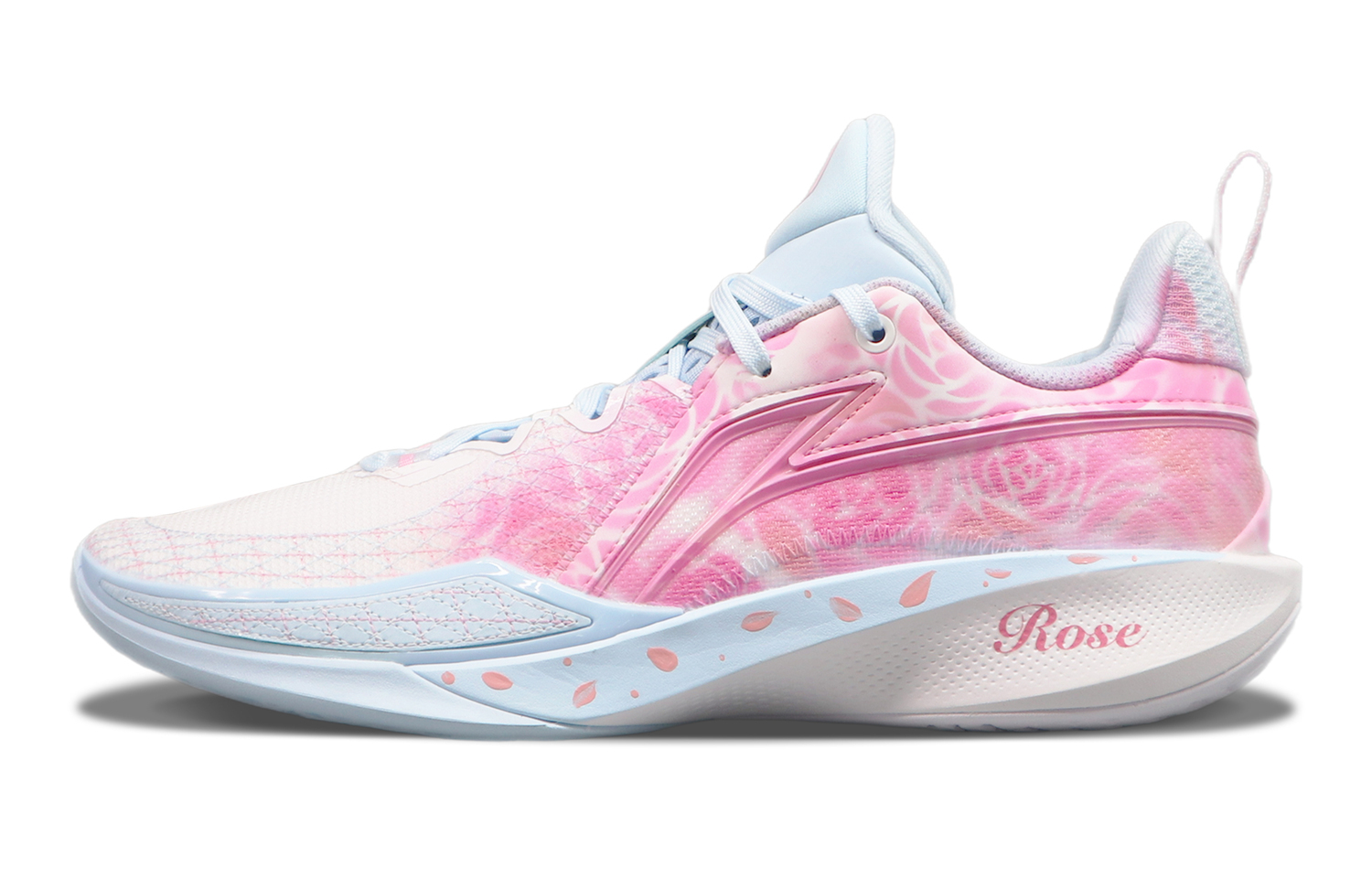 

LINING Speed Ling 2 амортизирующие нескользящие дышащие низкие баскетбольные кроссовки мужские pink