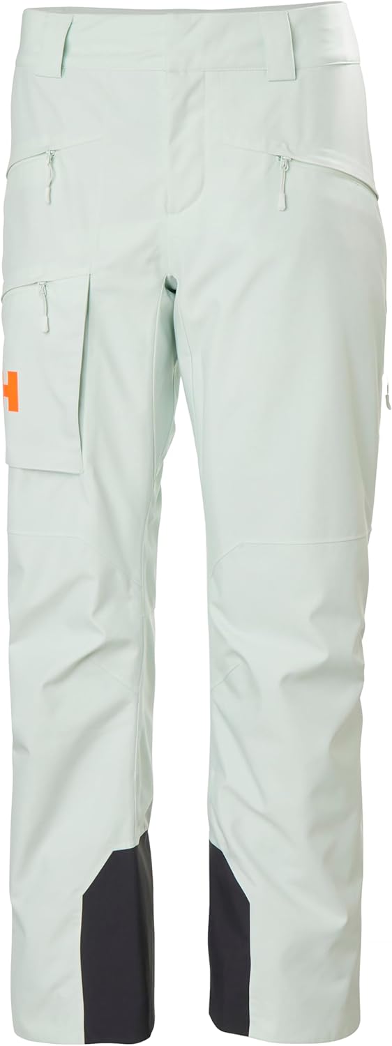 

Helly-Hansen W Powderqueen Pant - утепленные 2L женские лыжные спортивные брюки с Primaloft Black Eco и вентиляционными молниями Helly Hansen, 403 Seafoam