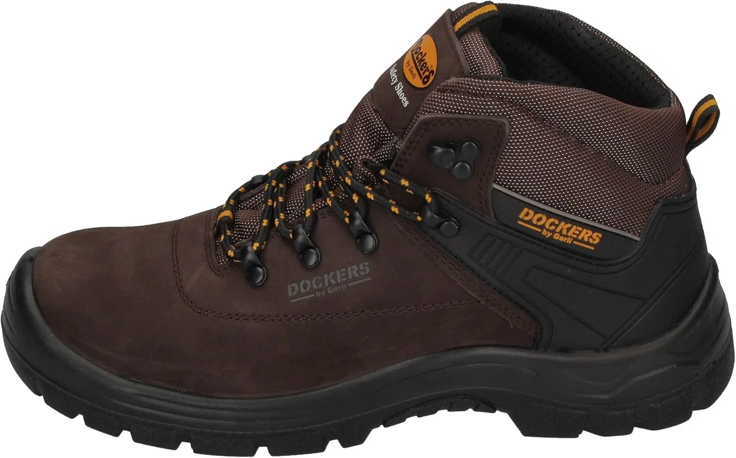 Защитная обувь Dockers Magic High S3, Dark Brown — фото 2
