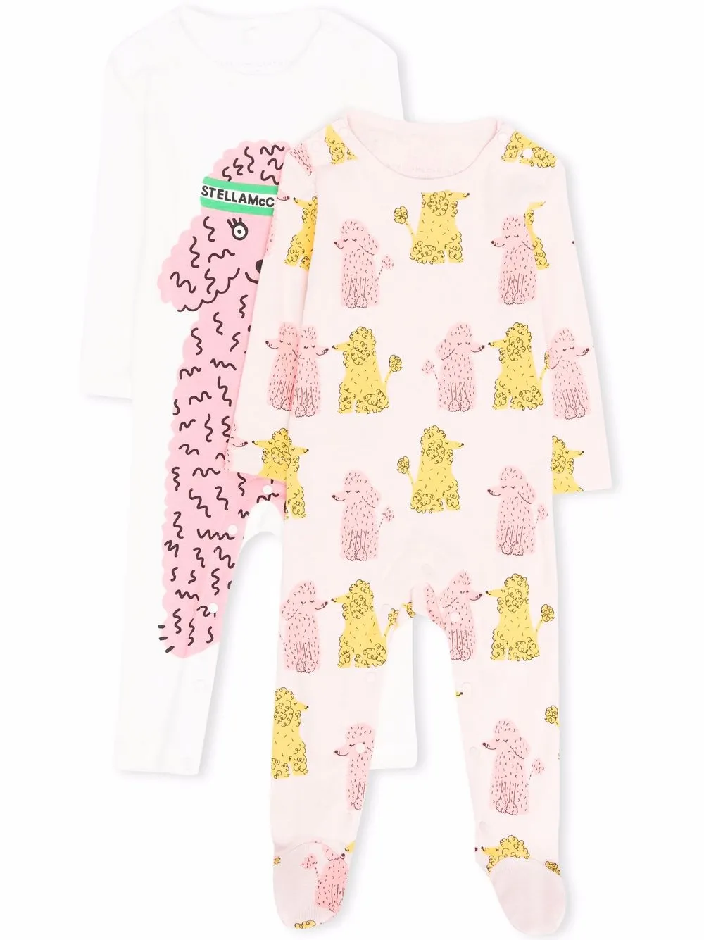 

Комбинезон для новорожденного с принтом Stella McCartney Kids, розовый