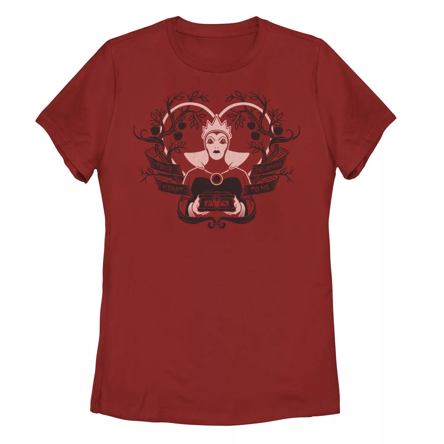 

Футболка для юниоров Disney Villains Valentine's Your Heart Belongs To Me Licensed Character