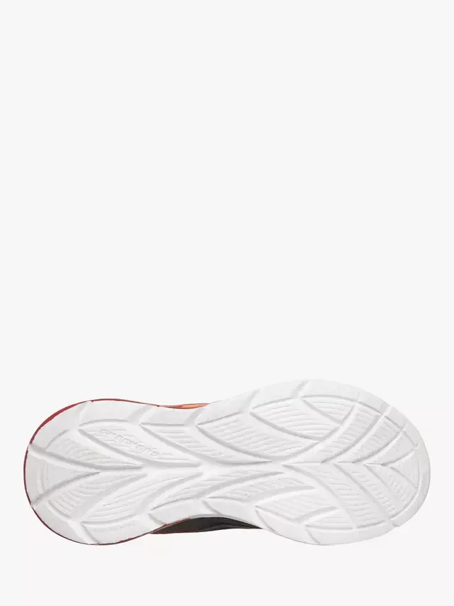 Детские кроссовки S-Lights Flex-Glow Ultra, угольно-красные Skechers — фото 3