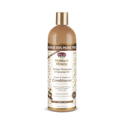 

Кондиционер Moisture Miracle Honey Chocolate Coconut Oil 16 унций African Pride