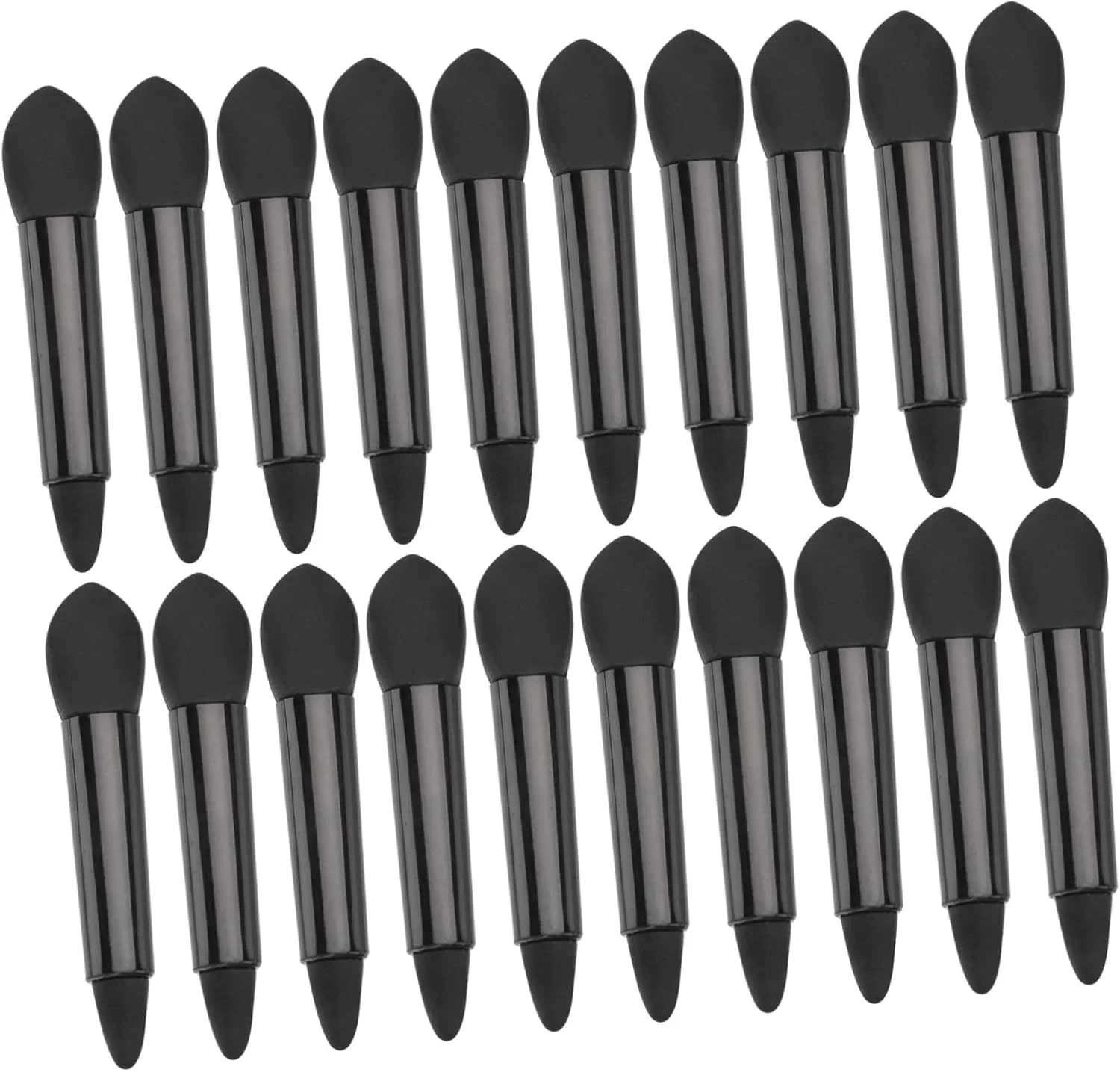 Набор кистей для губ силиконовых 20 шт IWOWHERO Black