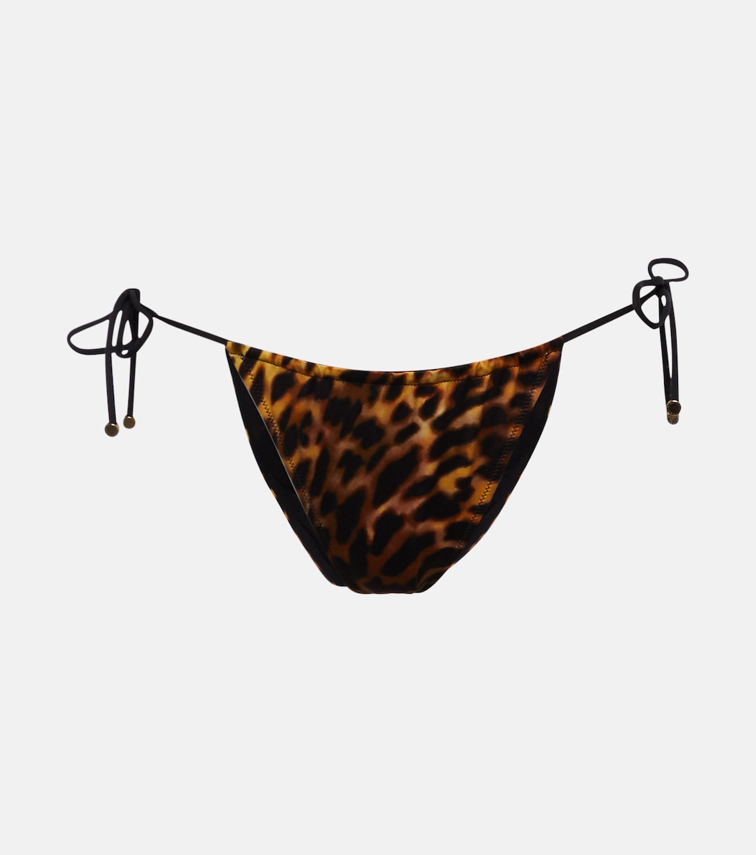 

Плавки-бикини с высокой талией и принтом Stella McCartney, Tortoiseshell