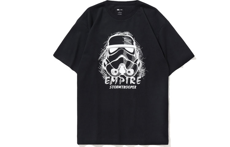 

Футболка спортивная LiNing Disney Collaboration Collection черная мужская