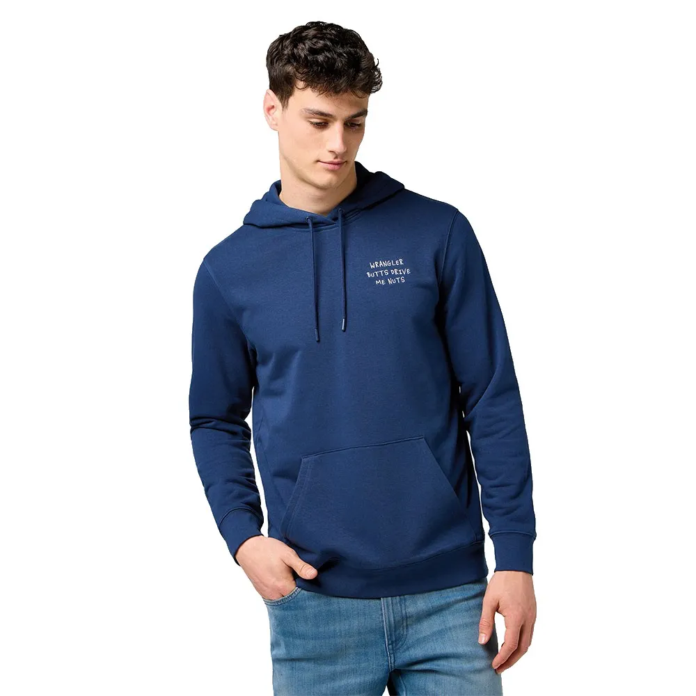 

Худи Wrangler 112371521 Relaxed Fit, синий