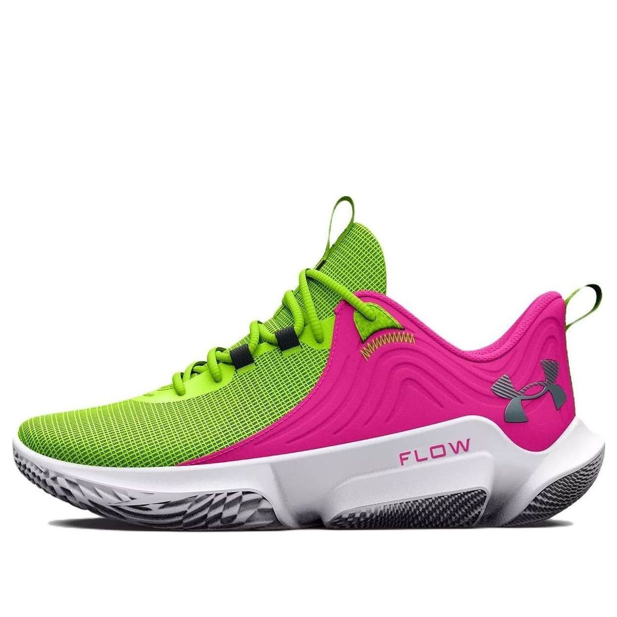 

Кроссовки Under Armour Flow FUTR X 2 'Lime Surge Rebel Pink' 3026288-300, зеленый