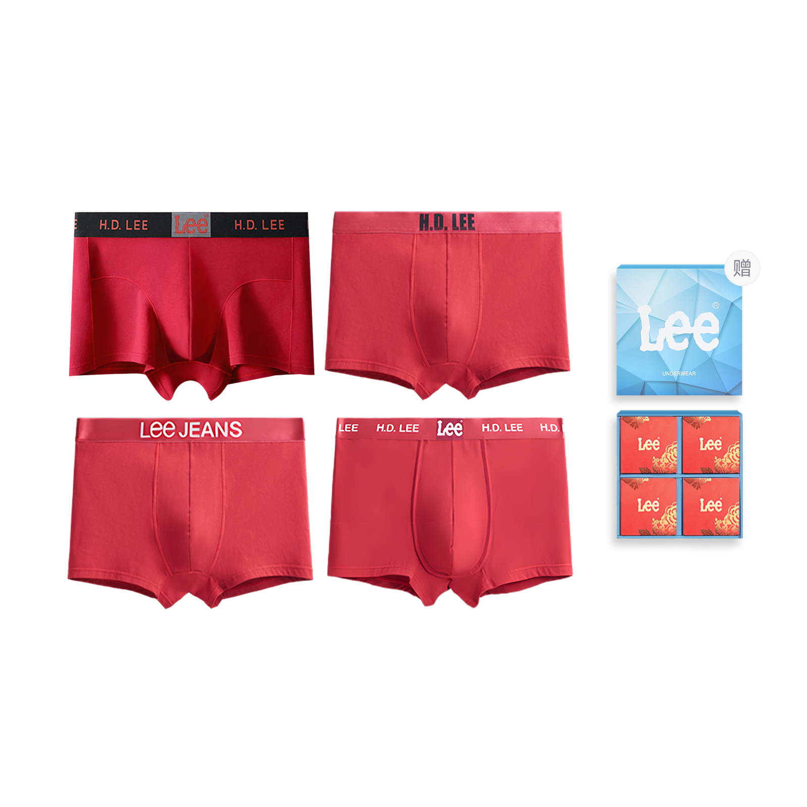 

Lee Sunset 5.0 подарочные наборы нижнего белья для мужчин 4 шт