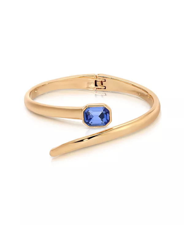 

Браслет-Манжета с изумрудным декором Ettika, sapphire