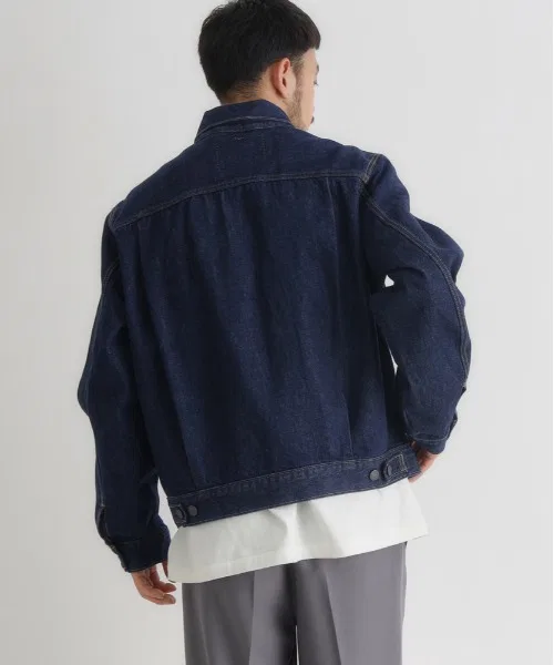 【Levi's】Куртка-тракер TYPE 2 (джинсовая куртка / цвет индиго / рабочая куртка) — фото 4