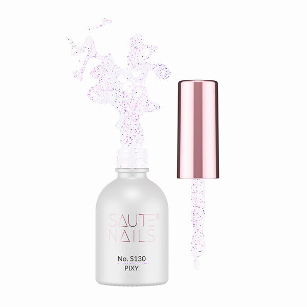 

Гибридный лак для ногтей s130 pixy, 8 мл Saute Nails, цвет s130 pixy