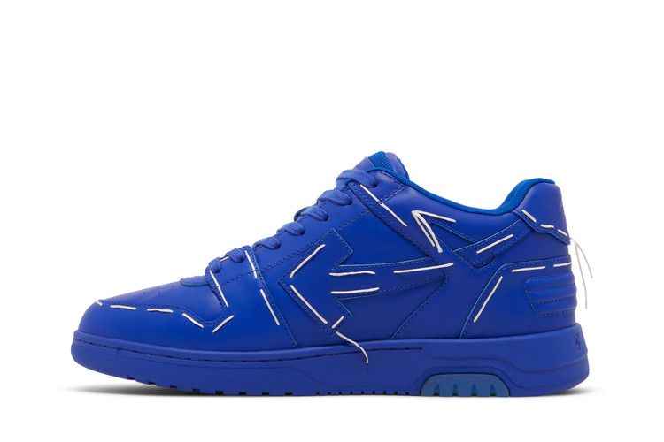 Кроссовки Off-White Off-White Out of Office 'Sartorial Stitch - Blue', синий — фото 4