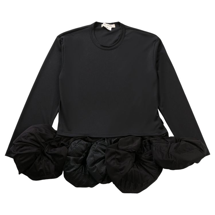 

Футболка Comme des Garçons Long-Sleeve T-Shirt 'Black', черный