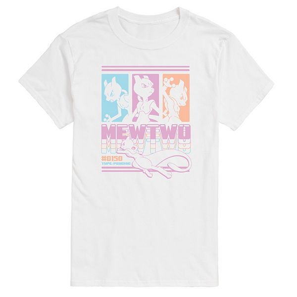 

Футболка с принтом Pokémon Mewtwo Licensed Character