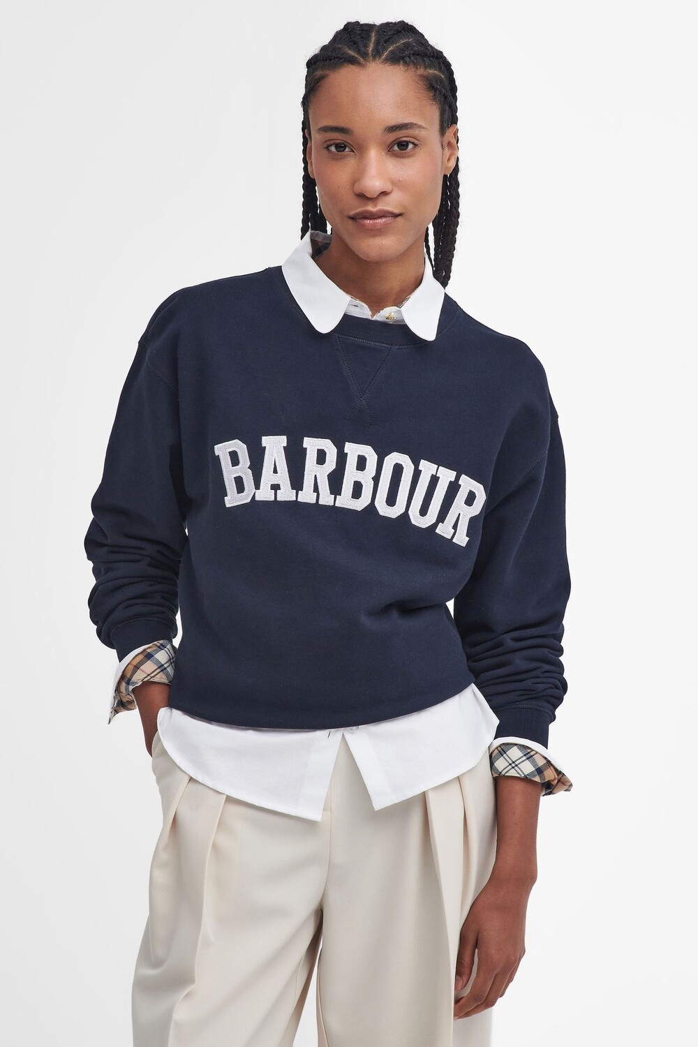

Толстовка с логотипом университетской команды Нортумберленда Barbour, синий