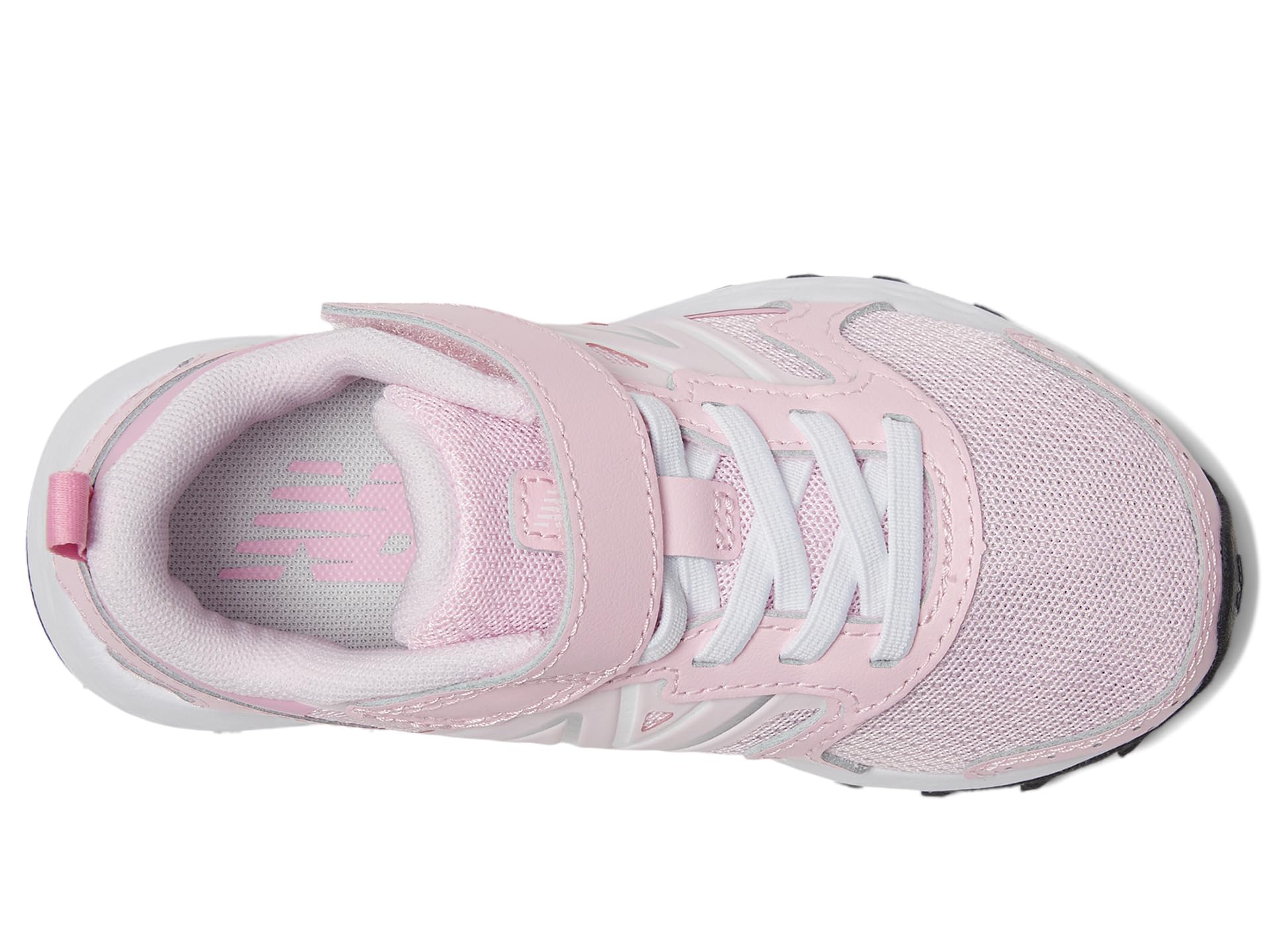Кроссовки New Balance Kids Fresh Foam 650V1 Bungee Lace With Top Strap, Light Raspberry/Pink Sugar — фото 2