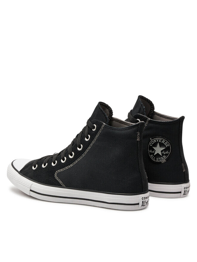 Кеды Converse Chuck Taylor All Star Mixed Materials, черный — фото 3